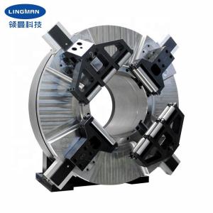 Quality 120mm Claw Stroke Pneumatic Rotary Chuck For Heavy Duty Applications wholesale