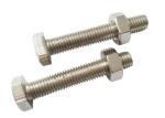 Grey Metric / Imperial Hex Nut Bolt Stainless Steel Polishing DIN 934 / 933