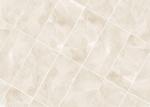Commercial Area Marble Effect Ceramic Wall Tiles Beige Honed Finish For Hotel