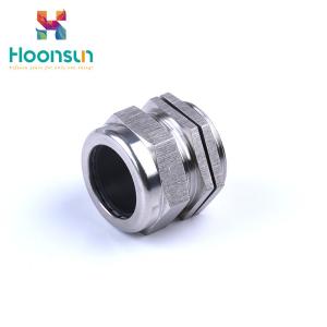 Quality M24 SS316L Stainless Steel Cable Gland NPT Threads Alkali Resistant wholesale