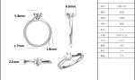 0.5ct Shape Hexgonal Lab Diamond Jewelry With Silver Women Ring