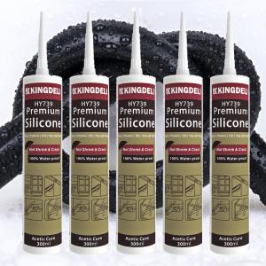 Quality Acetic RTV General Purpose Silicone Sealant For Glass Window wholesale