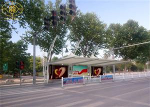 Quality Heat Resistant Car Parking Shade Q235 Steel Structure Environmental Recyclable wholesale