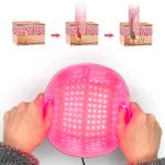 OEM LLLT Laser Hair Growth Caps 650nm Red Light Hat For Hair Regrowth