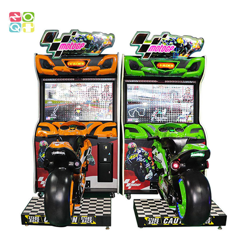 Linkable Moto GP Racing Simulator 1 Player 42" TV Simulating Arcade Game Machine