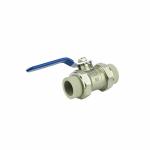 PN16 Telfon Sealing Brass Ball Valves Level Hand PPR Ball Valves 1/2 - 4 Inch
