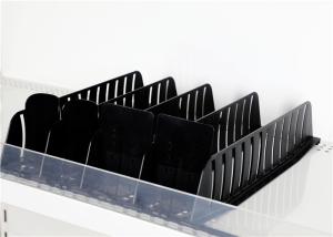 Quality Plastic Auto Feed Merchandise 50mm 20mm Gravity Feed Cooler Shelving wholesale