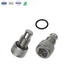 Waterproof screws stainless steel hexagonal slot cylindrical head with rubber