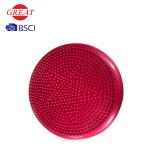 Ecofriendly PVC Massage Cushion , Classic Color Exercise Ball Seat Cushion