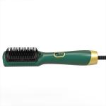 Negative Ions Electric Straightening Brush Ceramic Straightener Hot Air Curly