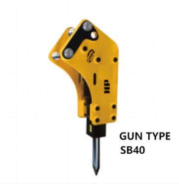 APPLICABLE GUN TYPE ROCK EXCAVATOR HYDRAULIC BREAKER ALLOY STEEL SB 40 0.8-2.5