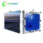 Rental P4 P5 Outdoor Full Color LED Screen 64x64 96x96 Brushed Aluminum Made