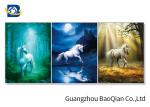 Pet / PP 3d Horse Picture With Frames , Flipped Decorative Wall Art