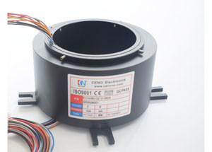 Quality 8 Core Double Shield Wire Large Slip Ring Apply To Environmental Protection Equipment wholesale