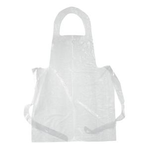 Quality Antibacterial Plastic Disposable Aprons , Waterproof Protective Clothing Aprons wholesale