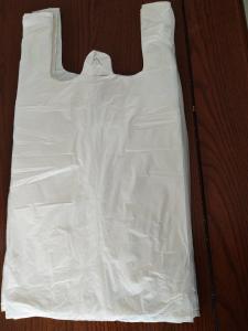 Quality Durable Environmentally Friendly Plastic Bags 30 +18 X 58 Cm Simple Design wholesale