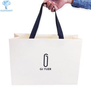Quality OEM ODM White Glossy Gift Bags wholesale