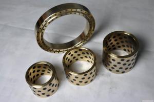 Quality Industrial Graphite Bronze Bushing Anti Erosion High Thermal Conductivity wholesale