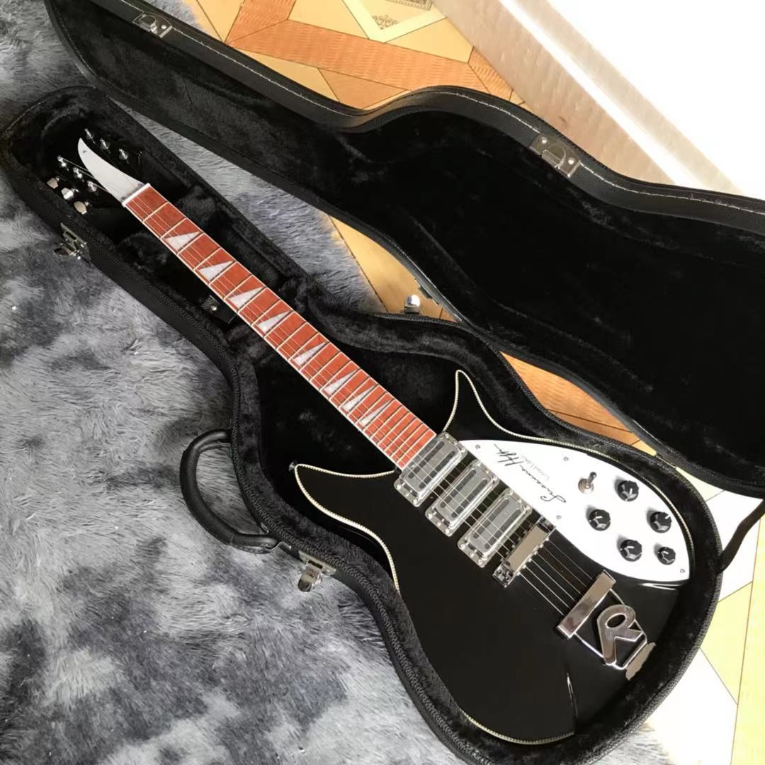 Custom 2021 Rickenbacker Style 350 Limited Edition Electric Guitar Herringbone Binding