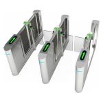110V - 240V Train Station Turnstile SUS304 Stainless Steel 2000x200x1000mm