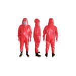 Disposable PVC XL Hazmat Chemical Refusal Suit Conjoined