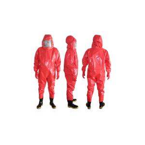 Quality Conjoined Fire Fighting XL PVC Acid Chemical Safety Suit wholesale
