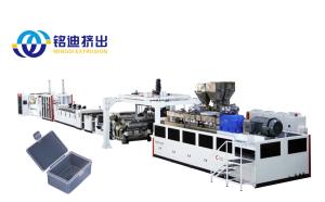 Quality Polystyrene PP PS HIPS PET APET Plastic Sheet Extrusion Line High Speed CE Approved wholesale