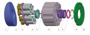 Quality Hydraulic Pumps And Motors YC35-6 Swing Motor wholesale