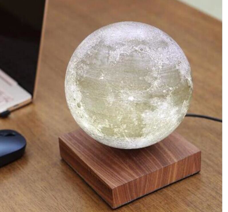 new factory sale magnetic levitation floating 3D moon lamp light bulb