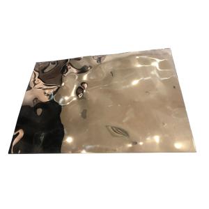 Quality 0.55mm Water Corrugated Stainless Steel Plate 430 309S Alloy Sheet For Decorative wholesale