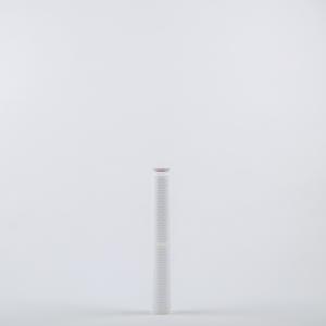 Quality 20&quot; 1.5μM Glass Fiber Pleated Filter Cartridge For Pharmaceutical Air Prefiltration wholesale