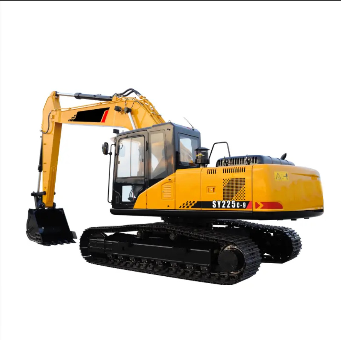 21 Ton Crawler Sany 215c Excavators With 0.35 M3 Bucket Capacity