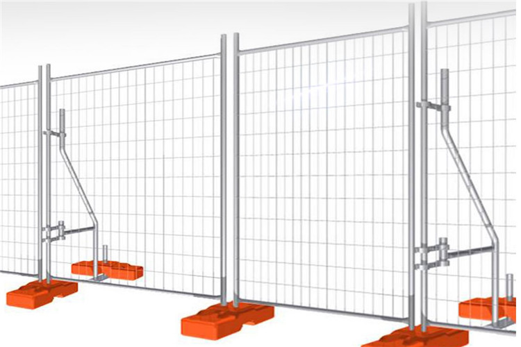 Galvanized Temporary Security Fence For Swimming Pool Or Construction Site Protect