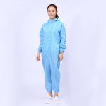 Antistatic Disposable Hooded Coveralls S-3XL Customized Color Accepted