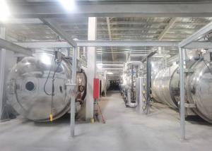 Quality 300kg/Batch Vacuum Freeze Drying Machine Air Cooling wholesale