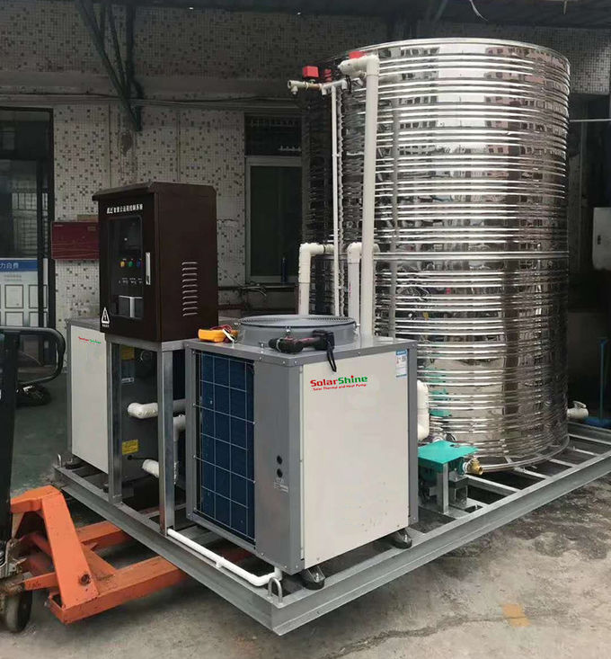 Commercial All In One Heat Pump Water Heater 5 KW Heating Capacity