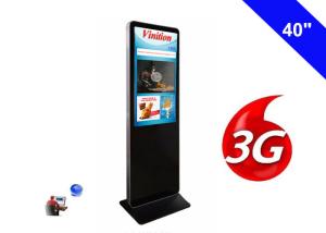Quality 1080P 3G Digital Signage WIFI Kiosk 40 Inch Commercial LCD Advertising Display wholesale
