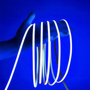 Quality 100lm/w DC 12V24V 8mm 320leds Blue Flexible COB Led Strip Light for Cabinet Bedroom Kitchen Lighting Decoration wholesale
