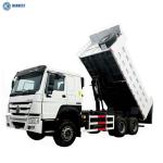 Howo Middle Lifting 6x4 30 Ton Left Hand Drive 371hp Diesel Dump Truck