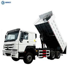 Quality Howo Middle Lifting 6x4 30 Ton Left Hand Drive 371hp Diesel Dump Truck wholesale