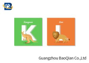 China Free Samples 3D Lenticular Printing Business Cards For Children Study English on sale