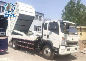 Quality Swept - Body Refuse Collector Swing Arm Garbage Compactor Truck Skip Loade wholesale