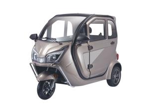 Quality ABS Door Enclosed Electric Trike Automatic Window With 65 Km Driving Range wholesale