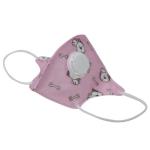Ultrasonic Welding Disposable Kids Mask , 4 Layer Child Size Respirator Mask
