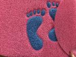 Kitchen Antislip Cushion Pvc Door Mat PVC Floor Carpet Environmental Friendly