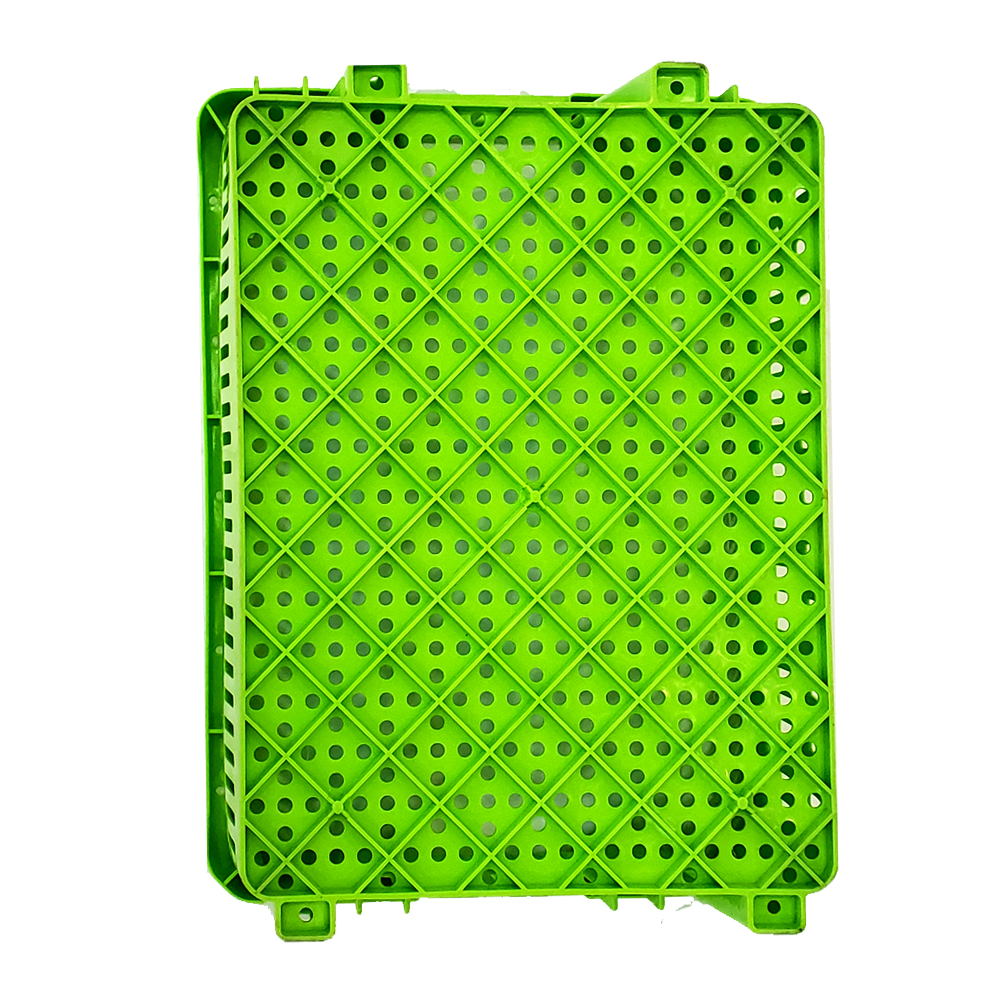 Durable Nestable Plastic Crates 505*370*210mm Size Convenient for Moving and Shipping