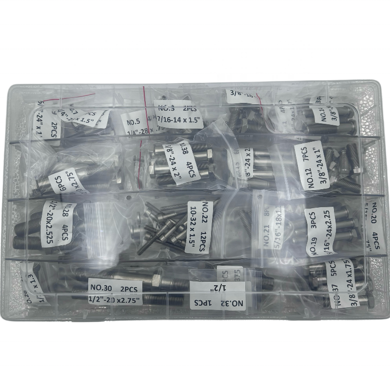 Complete Grade 8 Triple X Sprint Car Bolt Kit for Sturdy Q/C R/R S/P PLUS and Titanium Chassis 2021 Universal Fitment
