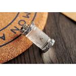 Women's and Men's 925 Sterling Silver Chain with Clear Cubic Zirconia Buddhism
