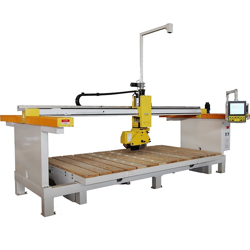 5 Axis Cnc Router Quartz Bridge Saw For Marble Cutting Granite Stone Cutting Machine 70mm Cutting Thickness (Max.) 2000m