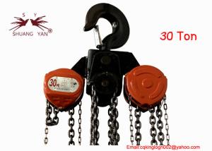 Quality 30T G80 10mm Heavy Lifting Manual Chain Hoist For Construction wholesale